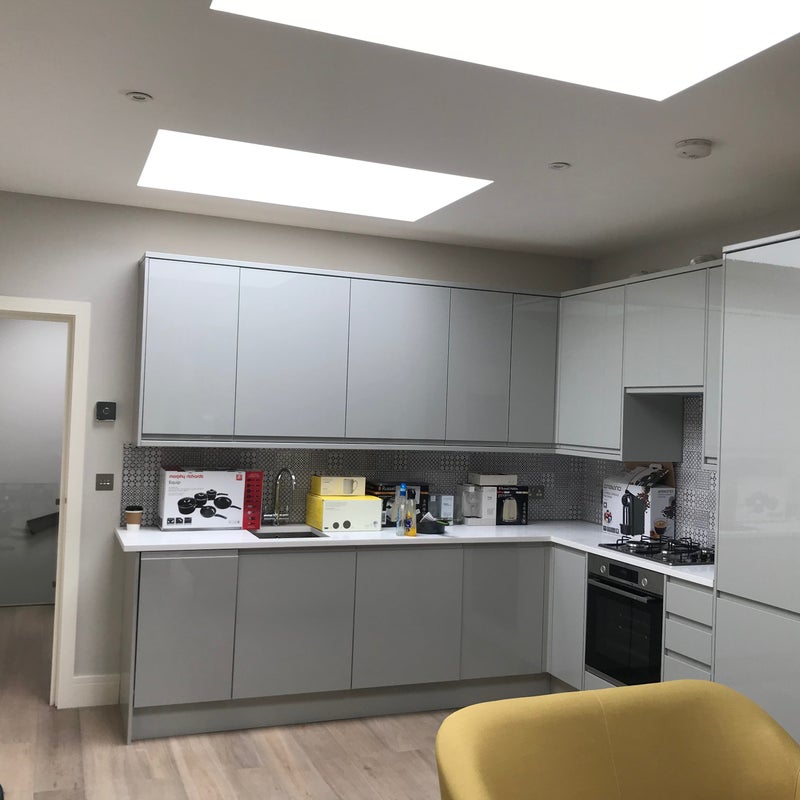 Completed renovation photo 1 of Flat conversion, Fulham in Fulham, West London showing high-quality finishes and construction work by Bluebird Spaces