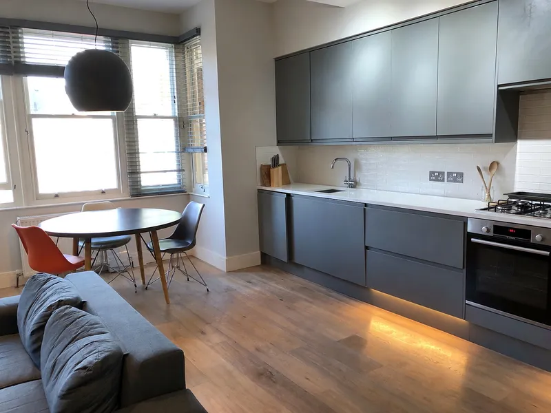 Victorian flat conversion and complete renovation in Fulham, West London by Bluebird Spaces
