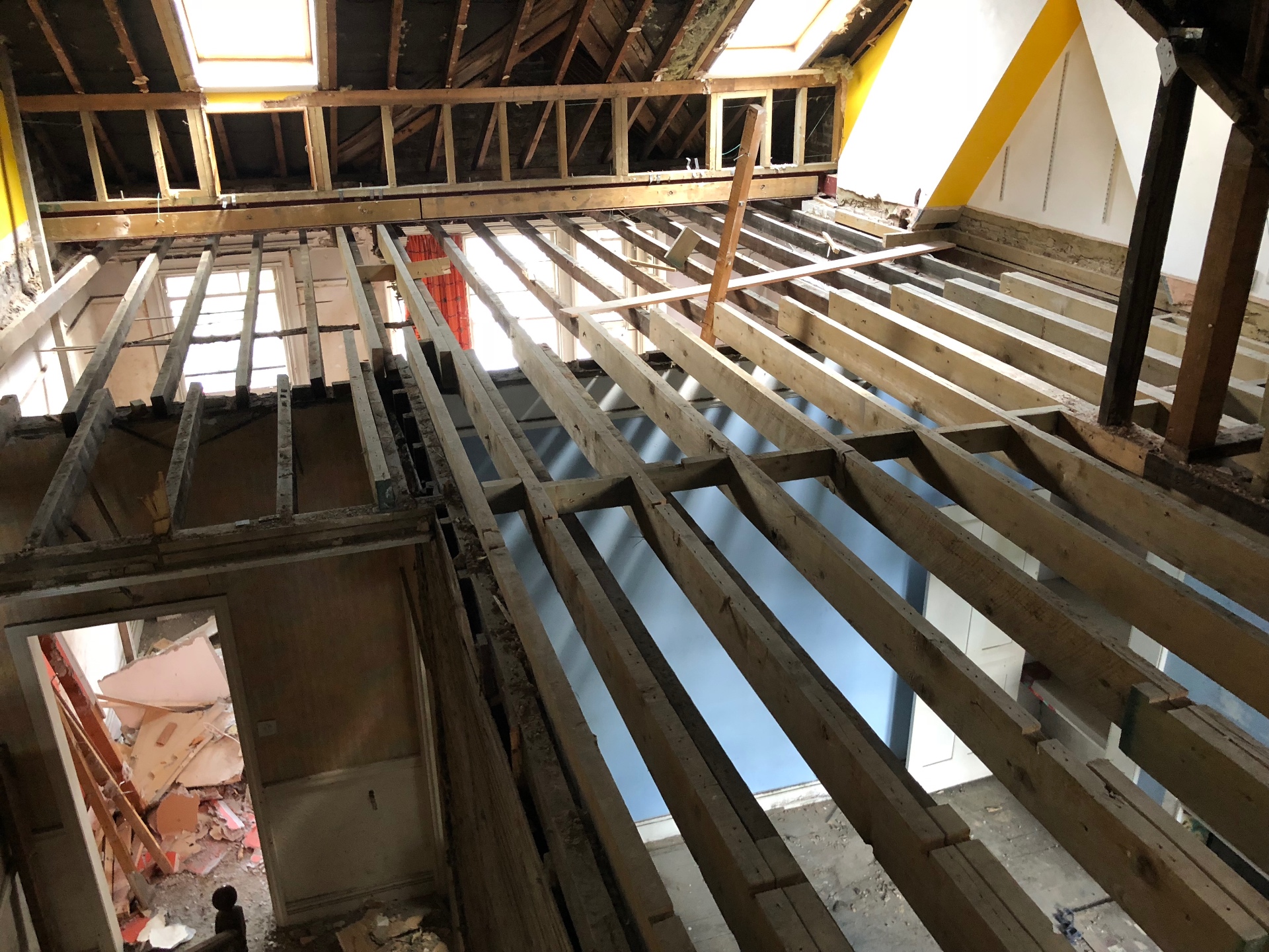 Before renovation photo 1 of Flat conversion, Fulham in Fulham, West London - original condition before construction work by Bluebird Spaces