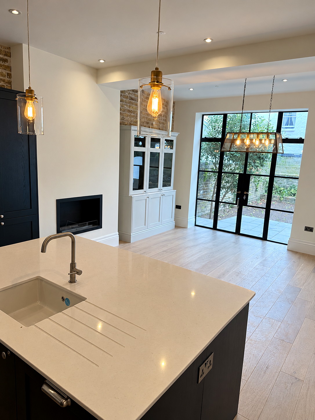 Completed Chiswick townhouse renovation by Bluebird Spaces