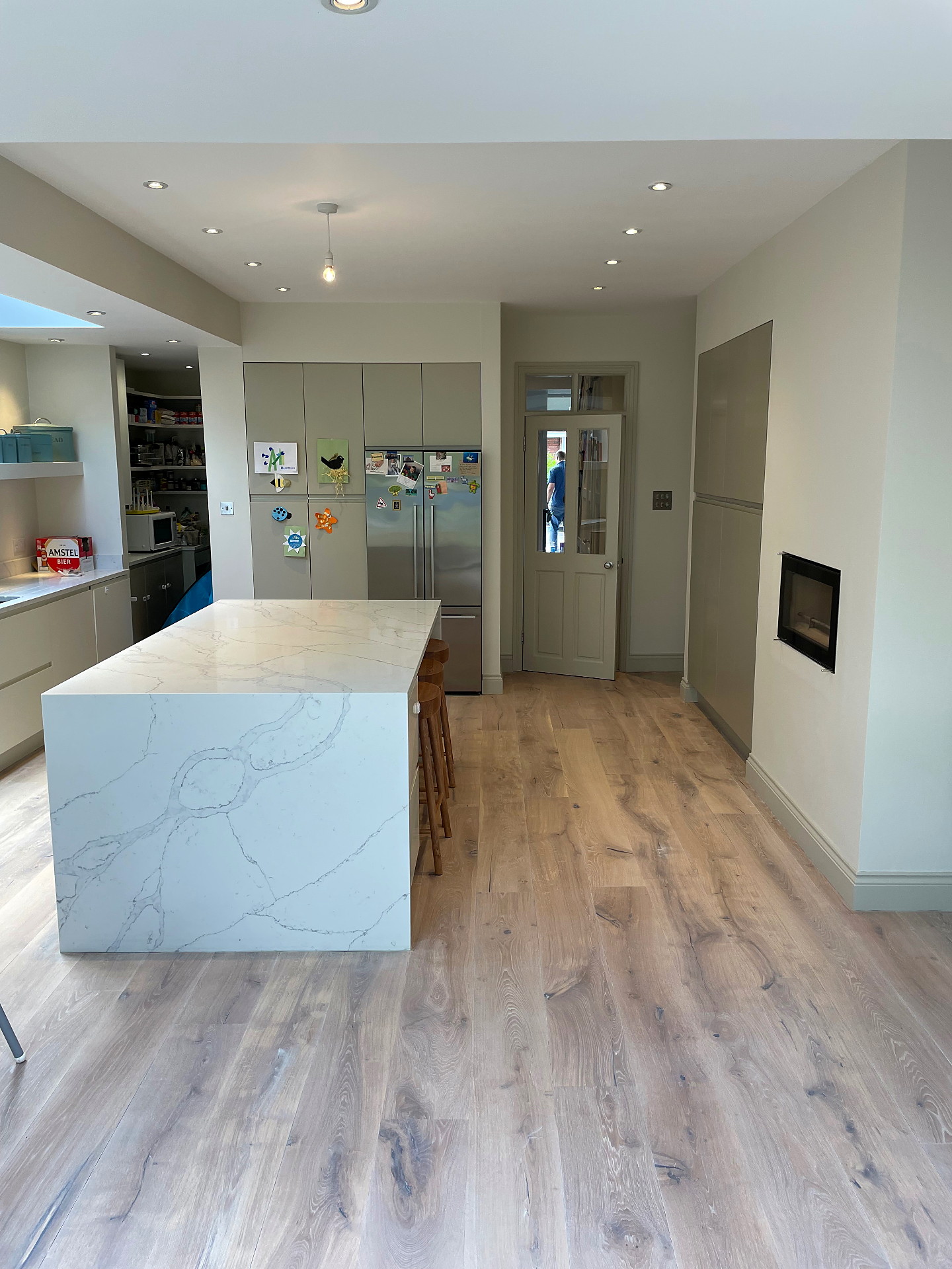 Completed renovation photo 3 of Earlsfield Side-Return Kitchen Extension in Earlsfield, Wandsworth, SW18 showing high-quality finishes and construction work by Bluebird Spaces