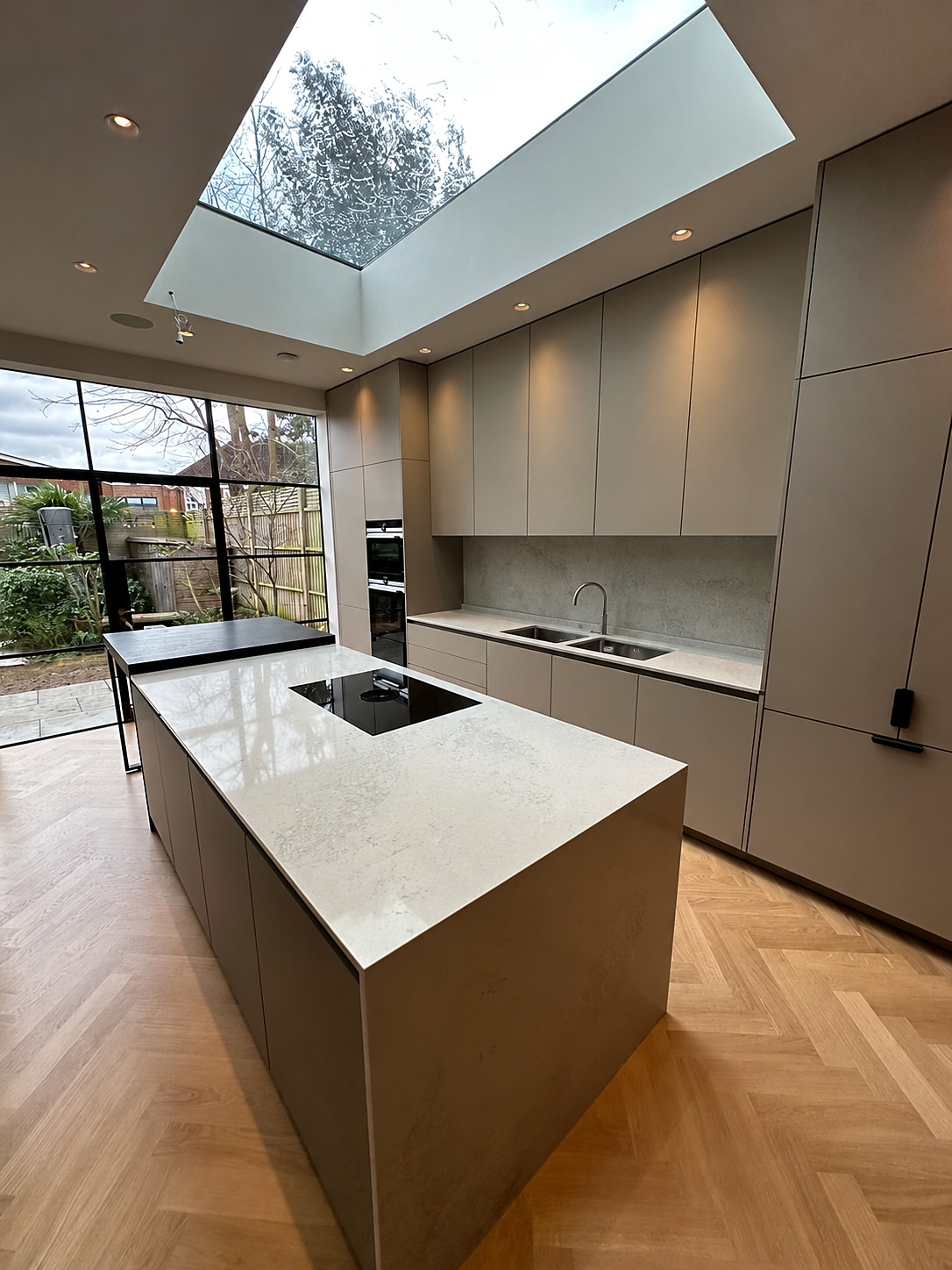 Completed East Sheen rear extension by Bluebird Spaces — view 3