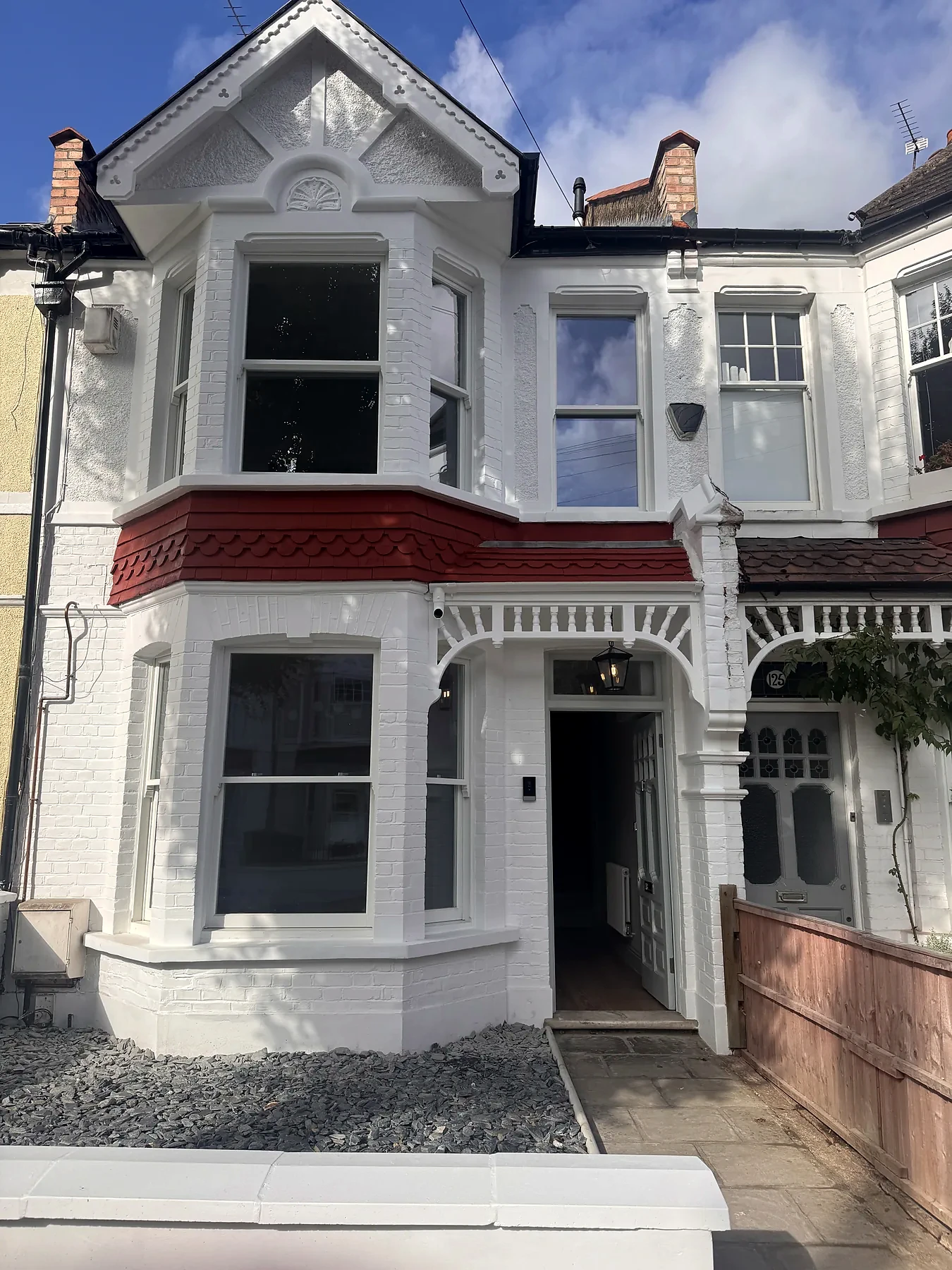 Completed open-plan kitchen and rear extension in Wimbledon by Bluebird Spaces — view 3